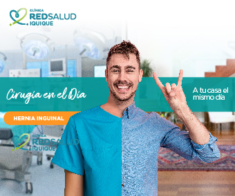 Cirugía hernia inguinal RedSalud